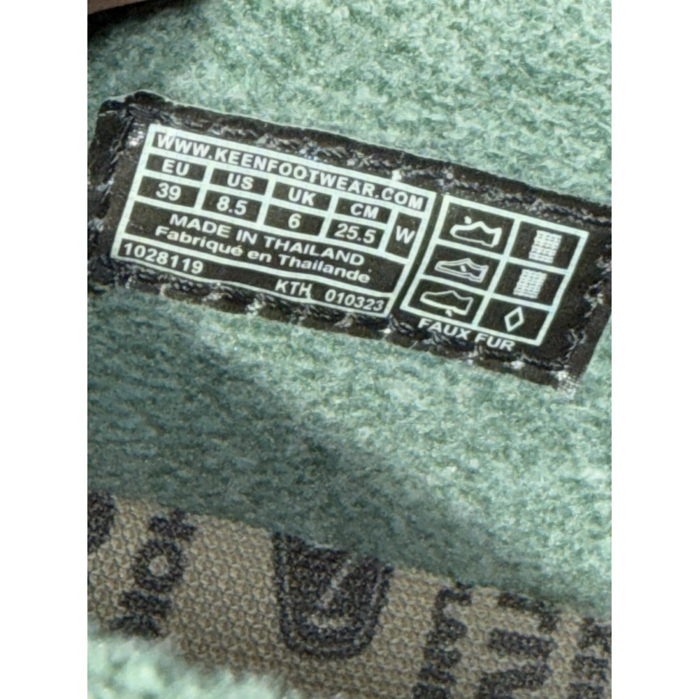 Keen Women's Slip-On Sneakers in Navy Blue with Brown Sole - Picture 9 of 9